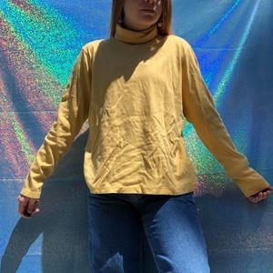 Super cute yellow turtleneck from white stag 🐢 💛